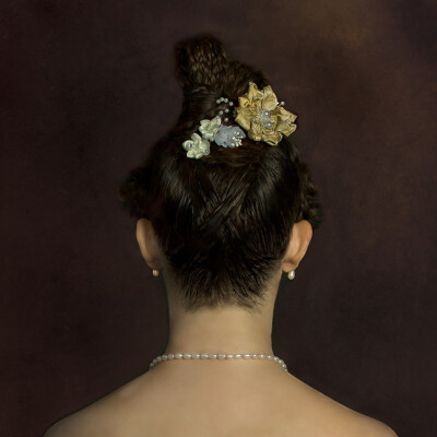 Step back in time to the Biedermeier era with Lea S and her exquisite hairstyle and makeup from the 1820s-1830s. Every curl and braid, meticulously crafted by hairstylist, makeup artist, and photographer Anett Alexandra Bulano, captures the refined beauty of the period. #BiedermeierElegance #HistoricalBeauty 💐👒🎀 Close-up portrait of model Lea S showcasing a Biedermeier-era hairstyle and period-accurate makeup from the 1820s-1830s. The hairstyle, executed by hairstylist, makeup artist, and photographer Anett Alexandra Bulano, features intricate curls, braids, and specific details, perfectly evoking the elegance of the era.